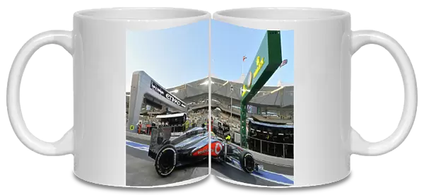 Formula One World Championship, Rd17, Abu Dhabi Grand Prix, Practice, Yas Marina Circuit, Abu Dhabi, UAE, Friday 1 November 2013