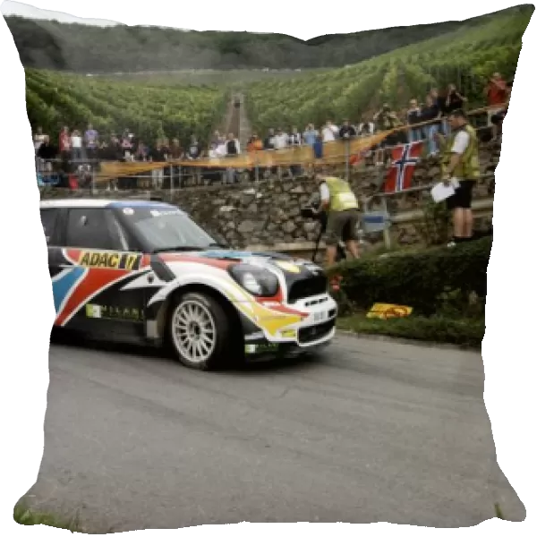 World Rally Championship: Armindo Araujo, Mini John Cooper Works, on stage 3