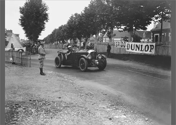 1930 Le Mans 24 Hours - Henry Birkin  /  Jean Chassagne: Henry Birkin  /  Jean Chassagne, retired, action