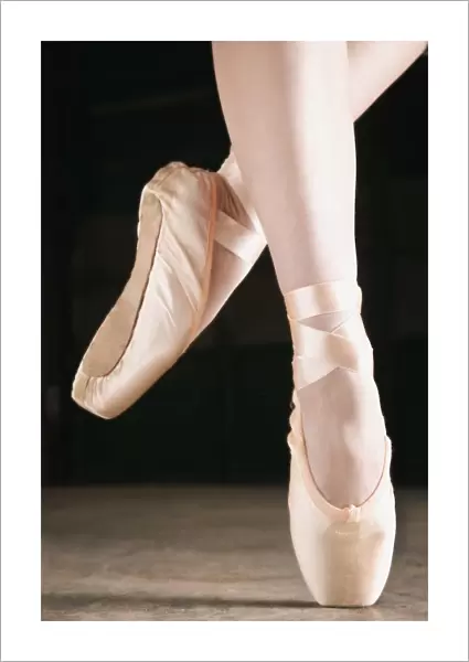 Ballet Dancer En Pointe