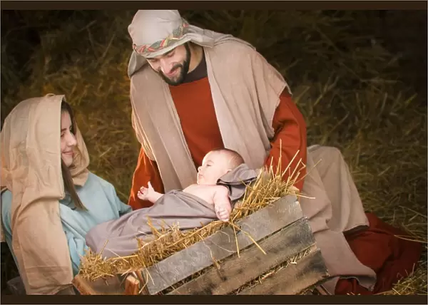 Mary, Joseph And Baby Jesus