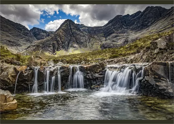 Fairy Pools Waterfalls; Glenn Brittle, Isle Of Skye, Scotland