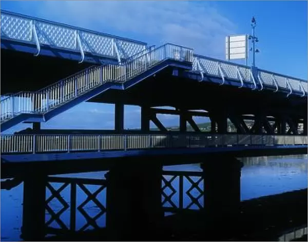 Bridge Across A River, Double-Decker Bridge, Craigavon, River Foyle, Derry City, Northern Ireland