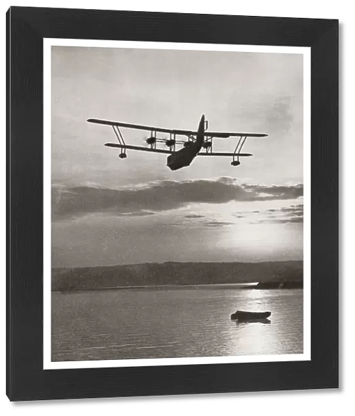 An Imperial Airlines Scipio Class Flying Boat C. 1931. From The Story Of 25 Eventful Years In Pictures, Published 1935