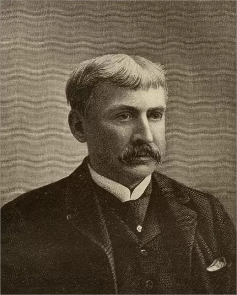 Francis Bret Harte, 1836-1902. American Short Story Writer. From The Book The Masterpiece Library Of Short Stories, American, Volume 15'
