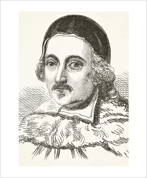 Sir Matthew Hale 1609 To 1676. English Jurist And Lord Justice Of England. From The National And Domestic History Of England By William Aubrey Published London Circa 1890