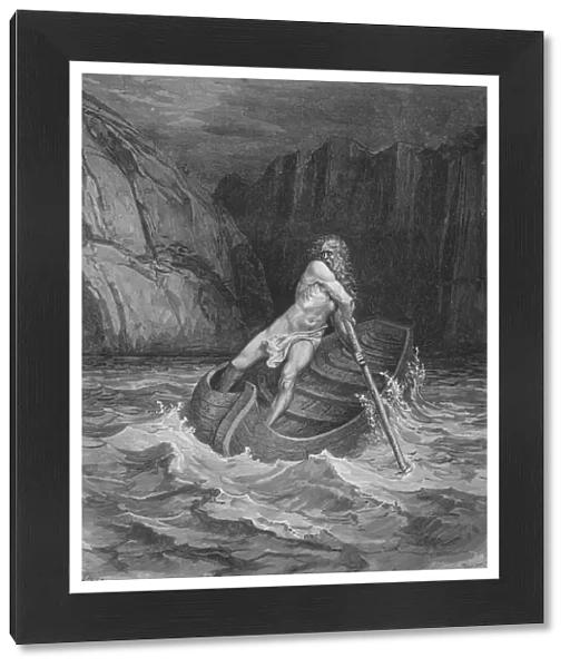 Engraving By Gustave Dore 1832-1883 French Artist And Illustrator For Inferno By Dante Alighieri Canto Iii Lines 76 To 78