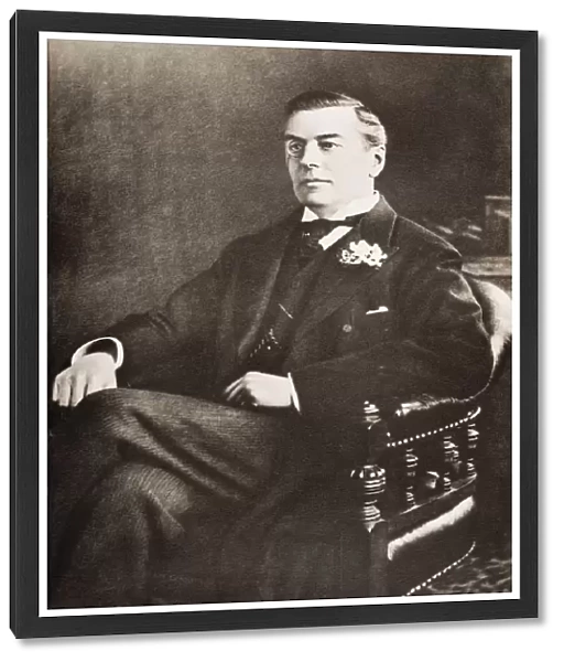 Joseph Chamberlain 1836-1914, Father Of Neville Chamberlain. From The Book King Edward And His Times By AndrA©Maurois. Published 1933