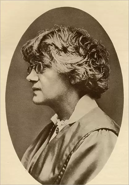 Beatrice Harraden, 1864-1936. Englishsuffragette Writer. From The Book The Masterpiece Library Of Short Stories, English, Volume 9