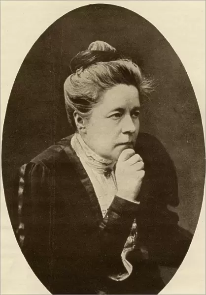 Selma Lagerlof, 1858-1940. Swedish Authoress. Nobel Prize For Literature In 1909. From The Book The Masterpiece Library Of Short Stories, Scandinavian And Dutch, Volume 19