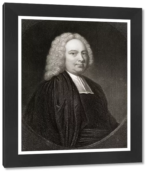 James Bradley 1693-1762. English Astronomer From The Book 'Gallery Of Portraits'Published London 1833