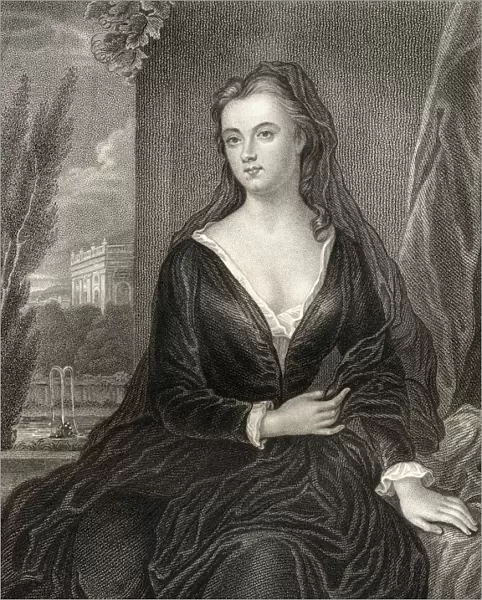 Sarah Jennings, Duchess Of Marlborough, Aka Countess Of Marlborough, 1660-1744. Wife Of 1St Duke Of Marlborough. From The Book 'Lodges British Portraits'Published London 1823