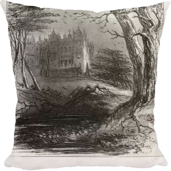 Frontispiece From The Book Bleak House By Charles Dickens. Illustration By Phiz (Hablot Knight Browne) 1815-1882. Published London 1853