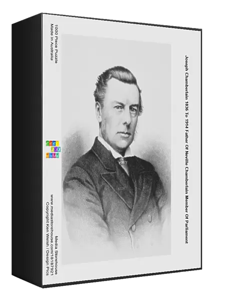 Joseph Chamberlain 1836 To 1914 Father Of Neville Chamberlain Member Of Parliament