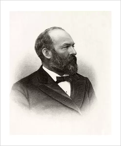 James Abram Garfield 1831 To 1881 20Th President Of The United States From Log Cabin To White House By William M. Thayer Published By Hodder And Stoughton 1905