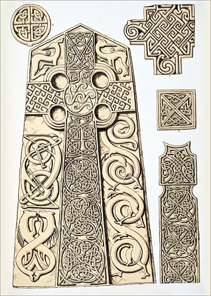 Celtic No 1 Plate Lxiii From The Grammar Of Ornament By Owen Jones Published By Day & Son London 1865