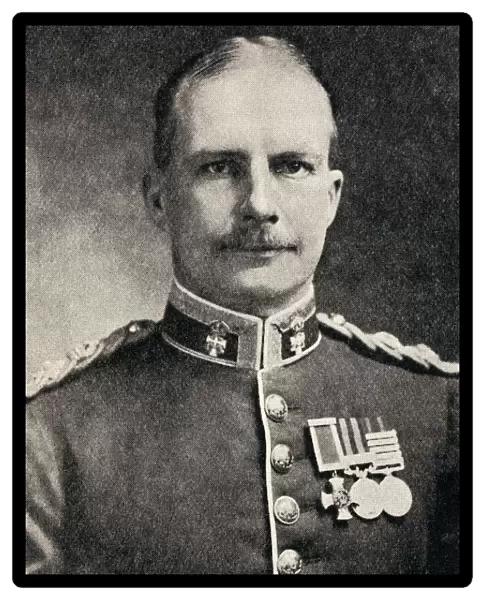 Colonel Ewen George Sinclair-Maclagan 1868 To 1948. British Born Commander Of Anzac 3Rd Brigade At Gallipoli Landing. From The Great World War A History Volume Iii, Published 1916