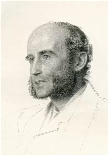 John Richard Green, 1837 To 1883. English Historian. From The Book Short History Of The English People By J. R. Green, Published London 1893