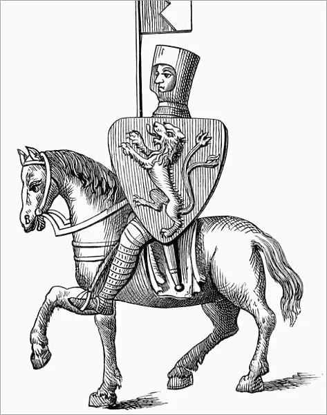 Simon De Montfort, 6Th Earl Of Leicester, 1208 To 1265. French-English Nobleman. From The Book Short History Of The English People By J. R. Green, Published London 1893