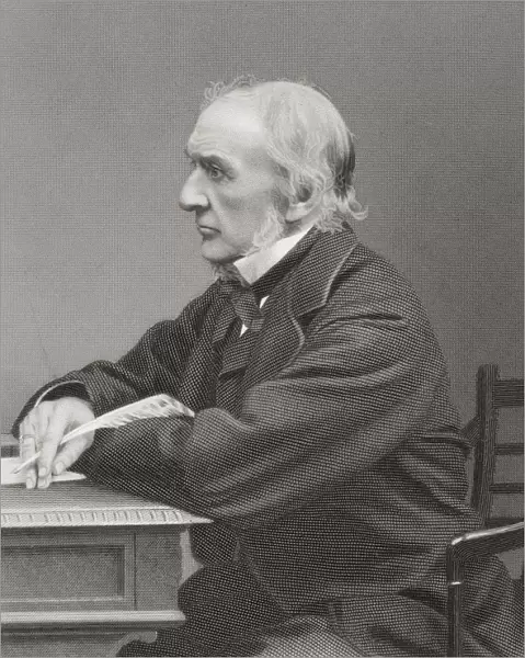 William Ewart Gladstone, 1809 To 1898. British Liberal Statesman And Four Times Prime Minister Of The United Kingdom. From The Age We Live In, A History Of The Nineteenth Century