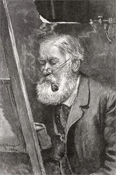 John Absolon, 1815 - 1895. British watercolourist. From The Strand Magazine, published January to June, 1894