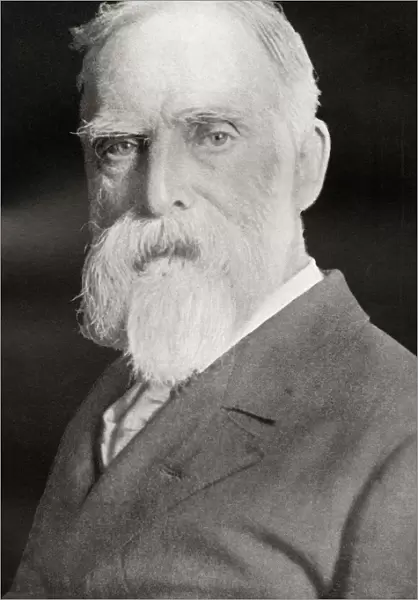 James Bryce, 1st Viscount Bryce, 1838 - 1922. British academic, jurist, historian and Liberal politician. From The International Library of Famous Literature, published c. 1900