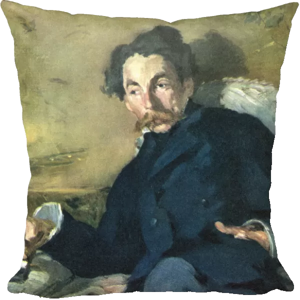 StA©phane MallarmA©, born etienne MallarmA©, 1842 - 1898. French symbolist poet and critic. After a contemporary print