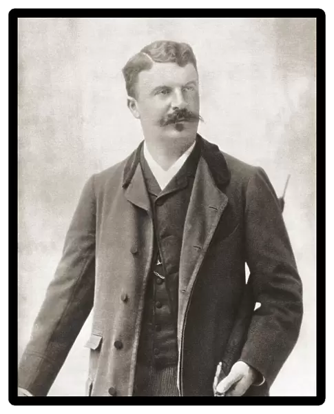 Henri RenA©Albert Guy de Maupassant, 1850 - 1893. French writer. After a contemporary print