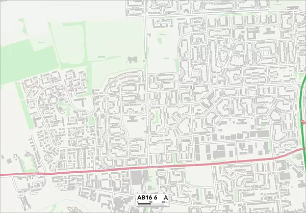 Aberdeen AB16 6 Map