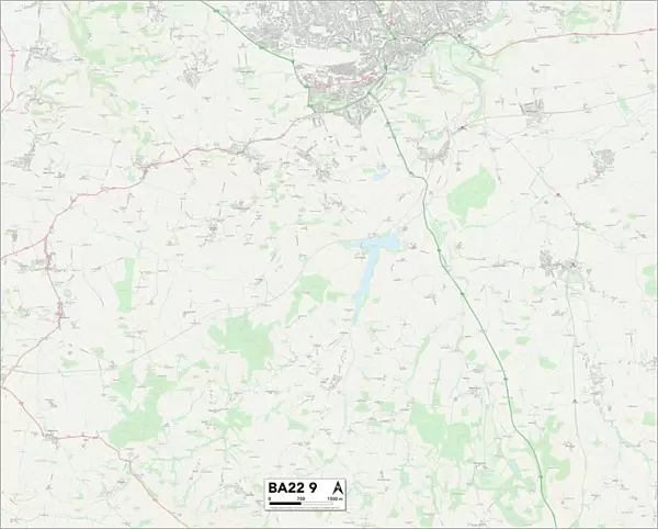 South Somerset BA22 9 Map