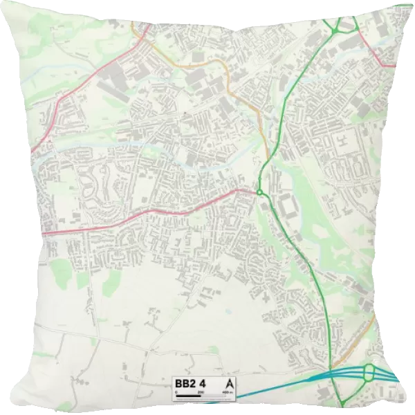 Blackburn with Darwen BB2 4 Map