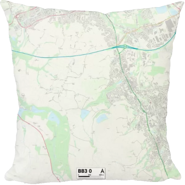 Blackburn with Darwen BB3 0 Map