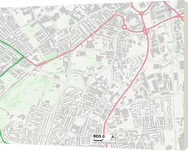 Bradford BD5 0 Map
