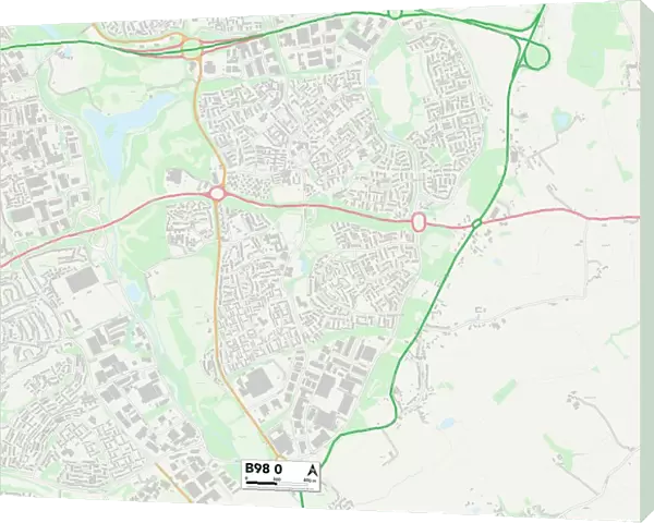 Redditch B98 0 Map