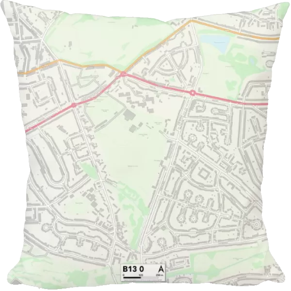 Birmingham B13 0 Map