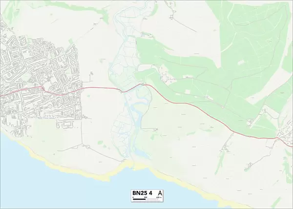 Wealden BN25 4 Map