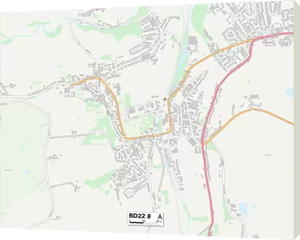 Bradford BD22 8 Map