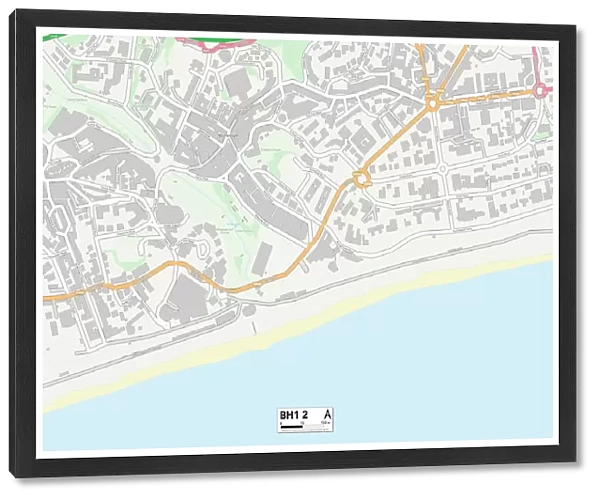 Bournemouth BH1 2 Map