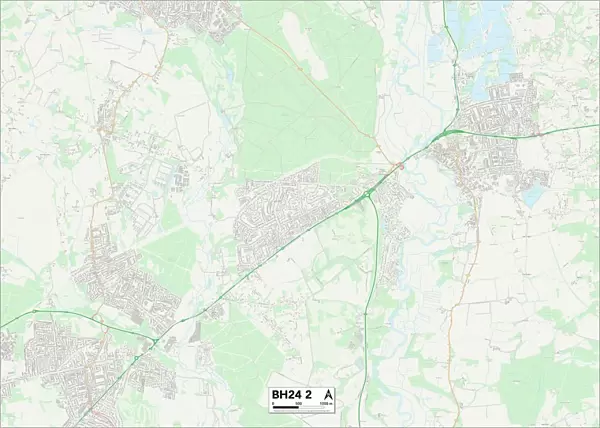 New Forest BH24 2 Map