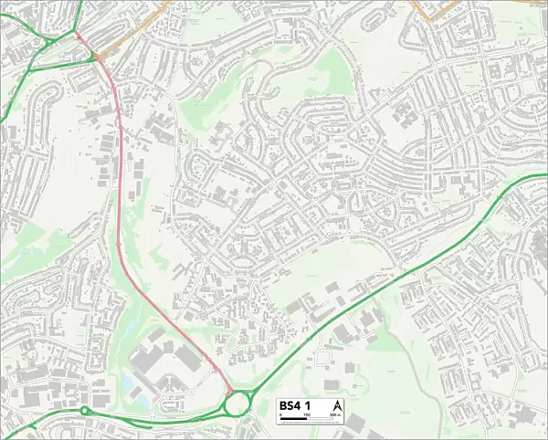 Bristol BS4 1 Map