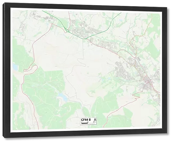 Rhondda Cynon Taf CF44 8 Map