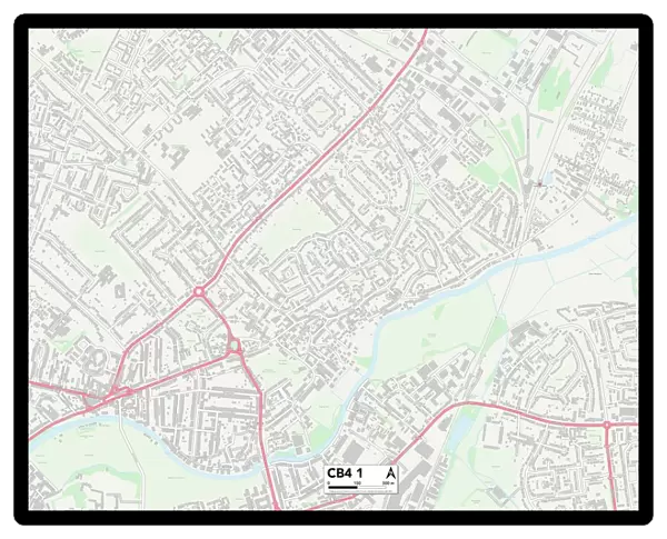 Cambridge CB4 1 Map