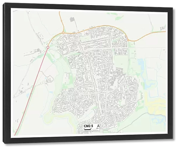 Chelmsford CM3 5 Map