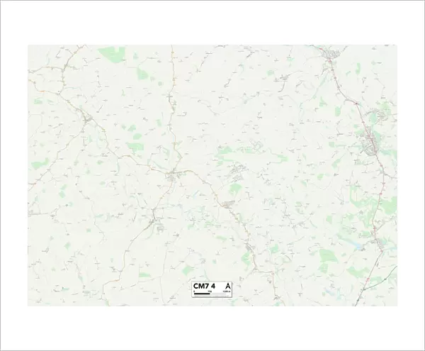 Braintree CM7 4 Map