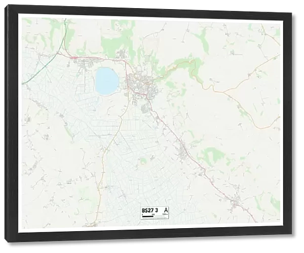 Somerset BS27 3 Map