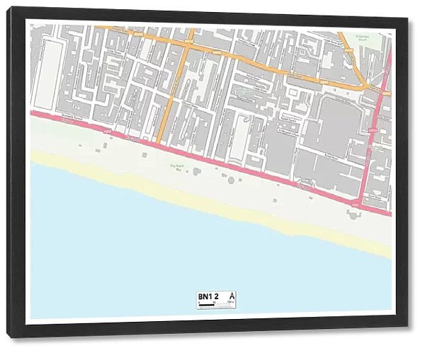Brighton and Hove BN1 2 Map