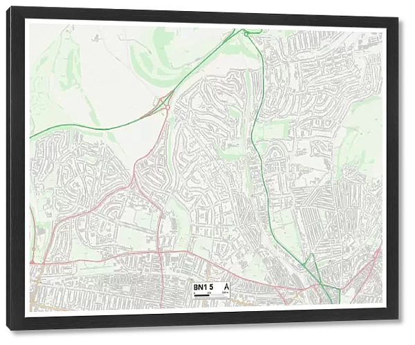 Brighton and Hove BN1 5 Map