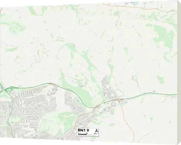 Brighton and Hove BN1 9 Map