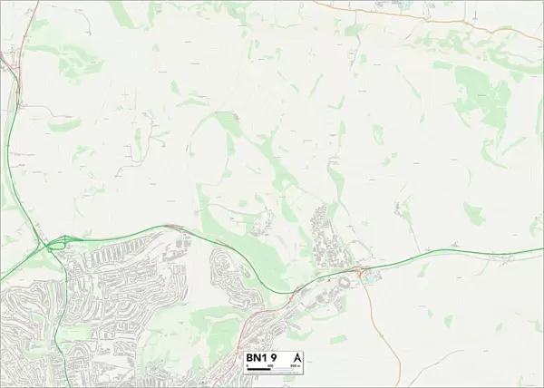 Brighton and Hove BN1 9 Map