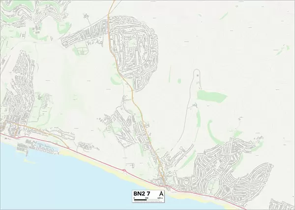 Brighton and Hove BN2 7 Map